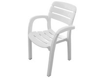 купить Кресло N3 Далгория пластиковое, арт. 4737-110-0004-belyj, цвет: белый
