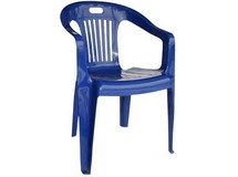 купить Кресло N5 Комфорт-1 пластиковое, арт. 4737-110-0031-sinij, цвет: синий