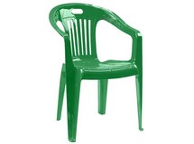 Кресло N5 Комфорт-1 пластиковое, арт. 4737-110-0031-zelenyj, цвет: зеленый