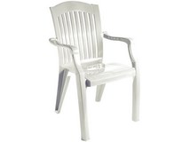 Кресло N7 Премиум-1 пластиковое, арт. 4737-110-0010-belyj, цвет: белый