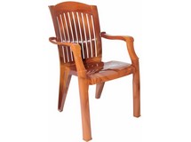 Кресло N7 Премиум-1 серии Лессир пластиковое, арт. 4737-110-0010-Lessir-cvet-merbau, цвет: мербау