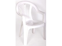Кресло N8 Салют пластиковое, арт. 4737-110-0012-belyj, цвет: белый