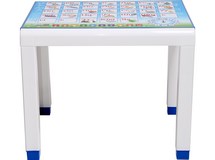 Стол детский с деколем пластиковый, арт. 4737-160-0057-sinij, цвет: синий