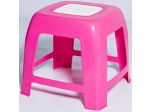 Табурет детский пластиковый, арт. 4737-160-0060-rozovyj, цвет: розовый