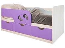купить Кровать Минима Лего лиловый сад (80х160 см)