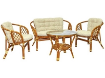 купить Набор мебели из натурального ротанга Багама 03-10 (коньяк)