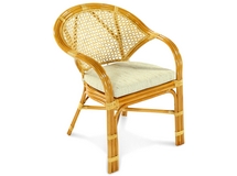 купить Кресло из натурального ротанга Java-B 11-24-В (коньяк)