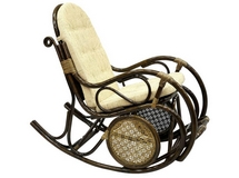Кресло-качалка из натурального ротанга 05-10 (браун)