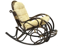 Кресло-качалка из натурального ротанга 05-11 (браун)