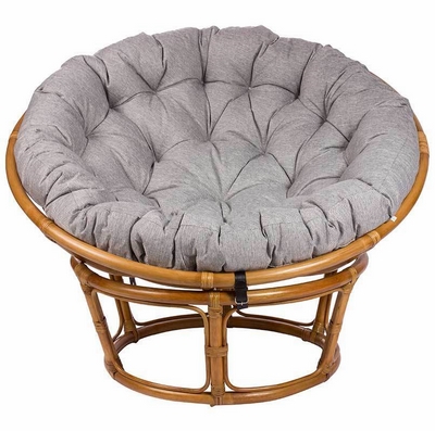 papasan chair with stool