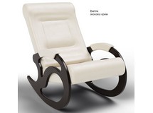 Кресло-качалка для гостиной Вилла экокожа (модель 5)