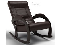 Кресло-качалка для гостиной Венето экокожа (модель 67)