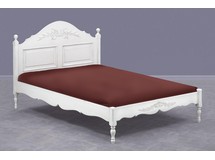 купить Кровать односпальная Снежный прованс без изножья (размер спальное места 100х200 см)