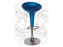 Барный стул 1004 Bomba (Бомба), голубой