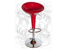 Барный стул 1004 Bomba (Бомба), красный