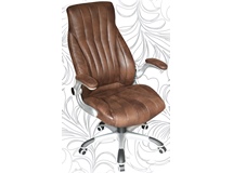 Кресло для руководителя 112B, коричневый антик