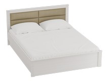 Кровать в спальню Элана 1600 (бодега белая)