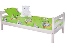 Кровать детская Соня 1 базовый (белая)