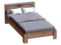 Кровать в спальню Соренто 1600 (дуб стирлинг)