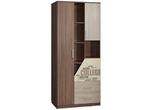 Комбинированный шкаф для одежды Колледж с ящиками