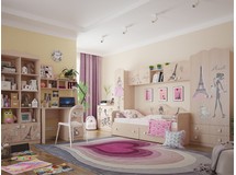 купить Комплект мебели в детскую Амели (комплектация 1)
