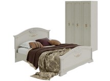 купить Стандартный набор мебели для спальни Лючия ГН-235.000, каркас/фасад - штрихлак